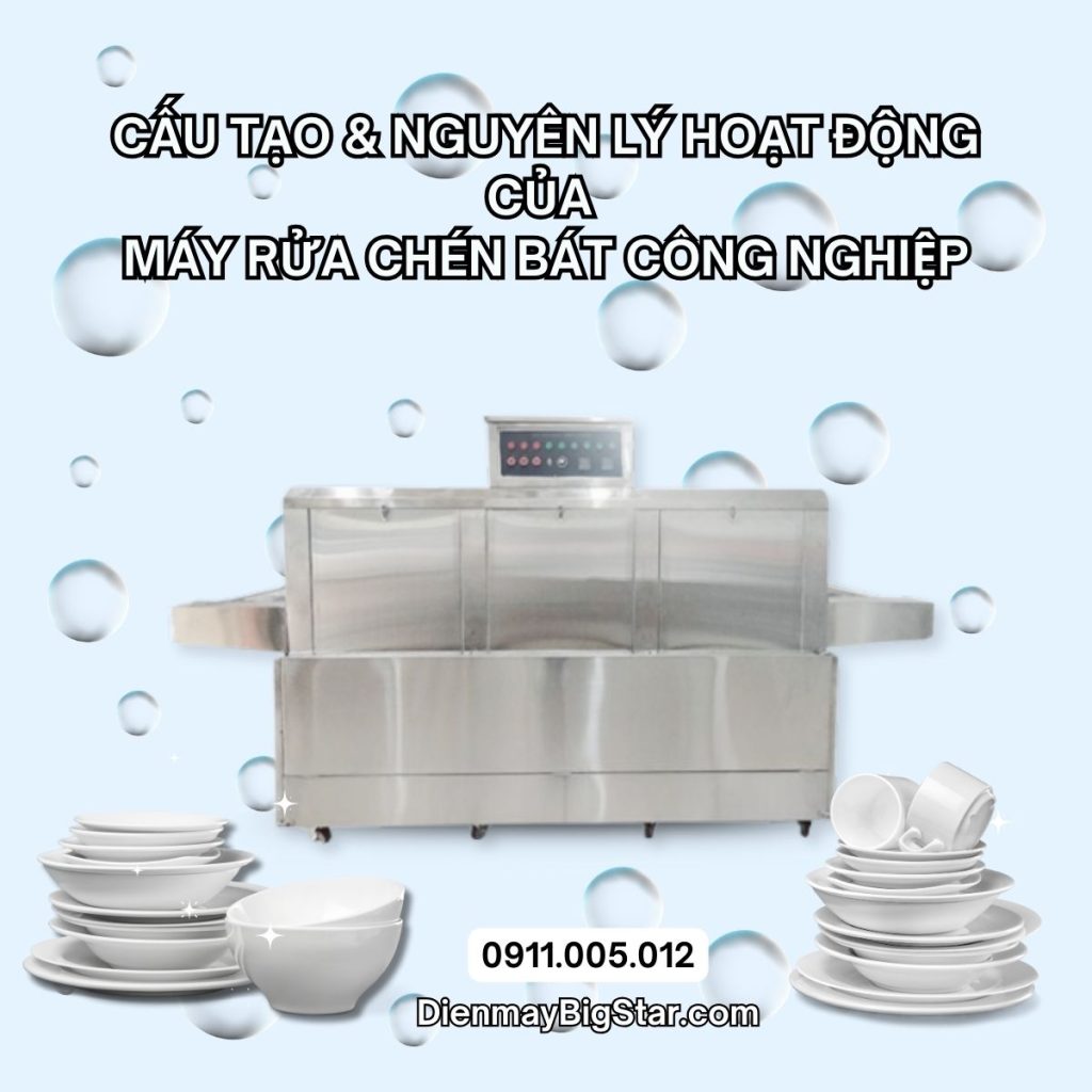 máy rửa chén bát công nghiệp