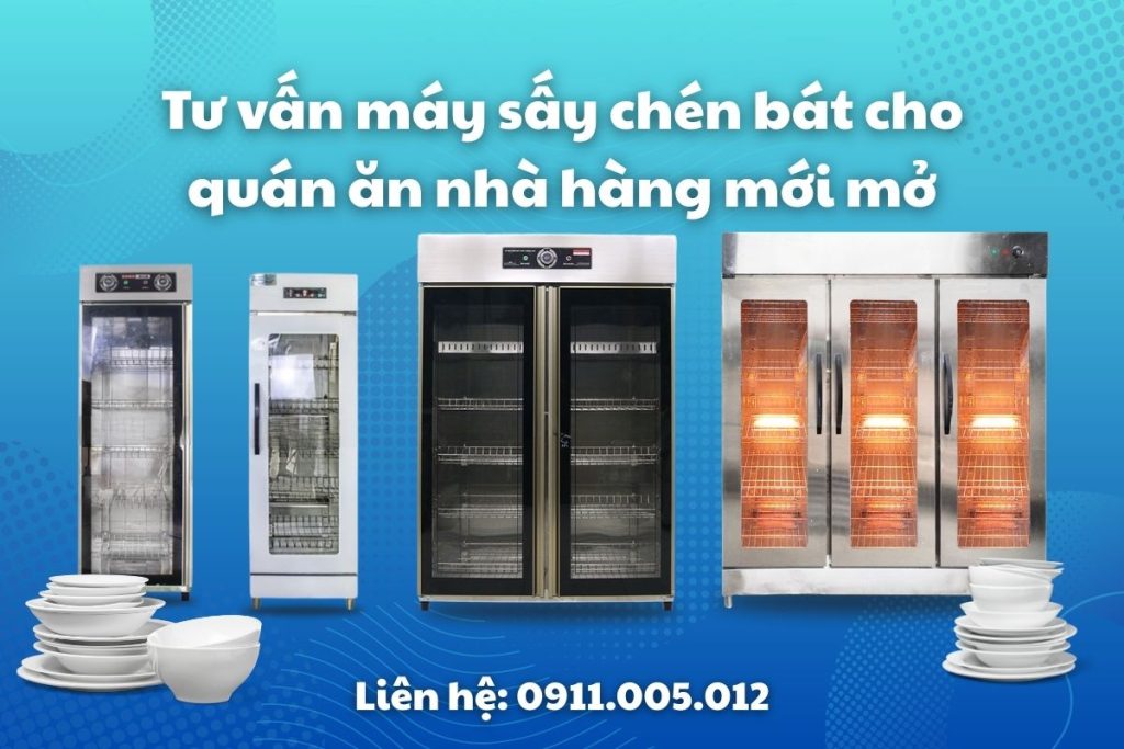 máy sấy chén bát